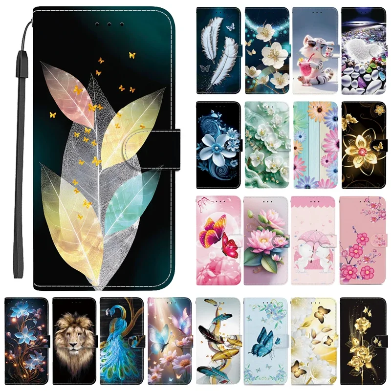Oppo Reno 12 - KL-MF002 Flip Wallet Leather Case For