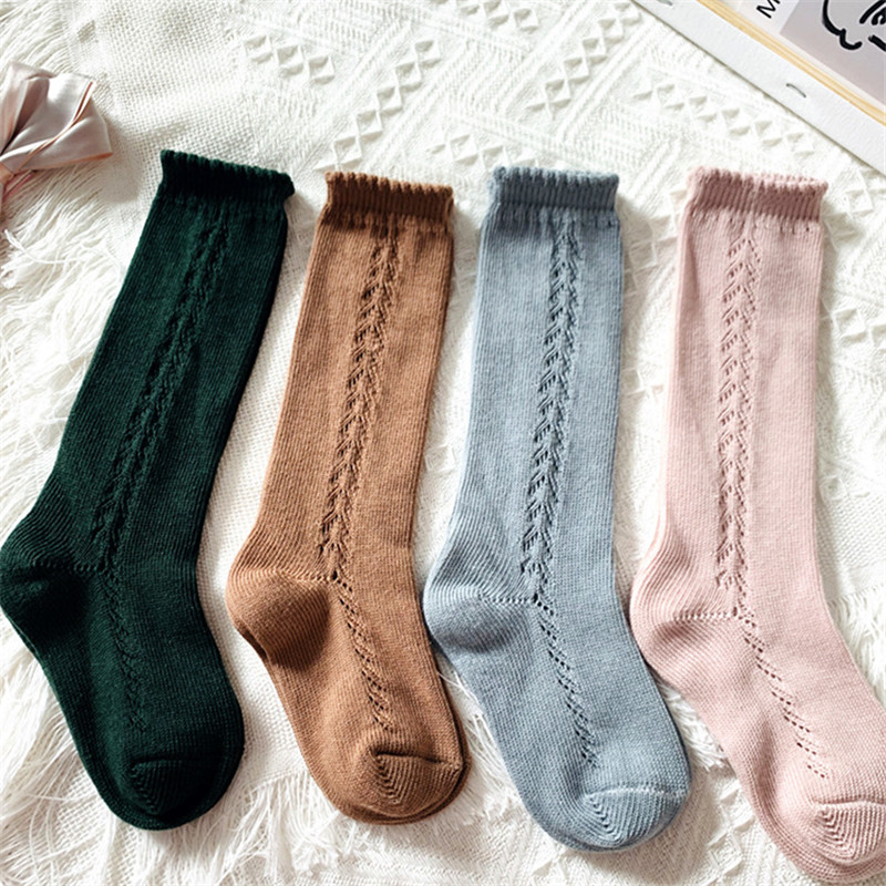 Baby Sock Oximeter - Soft Cute Kids Knee High Socks