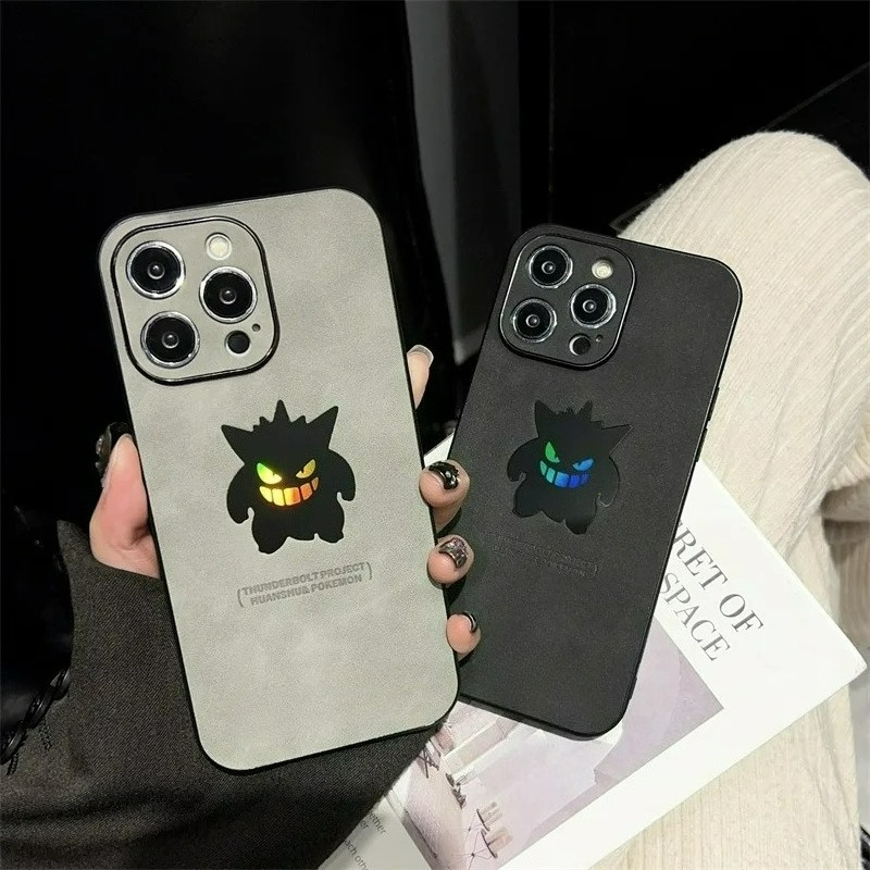 Cartoon Anime Gengar Leather T - đánh giá và giá Apple Iphone 15 Pro Max