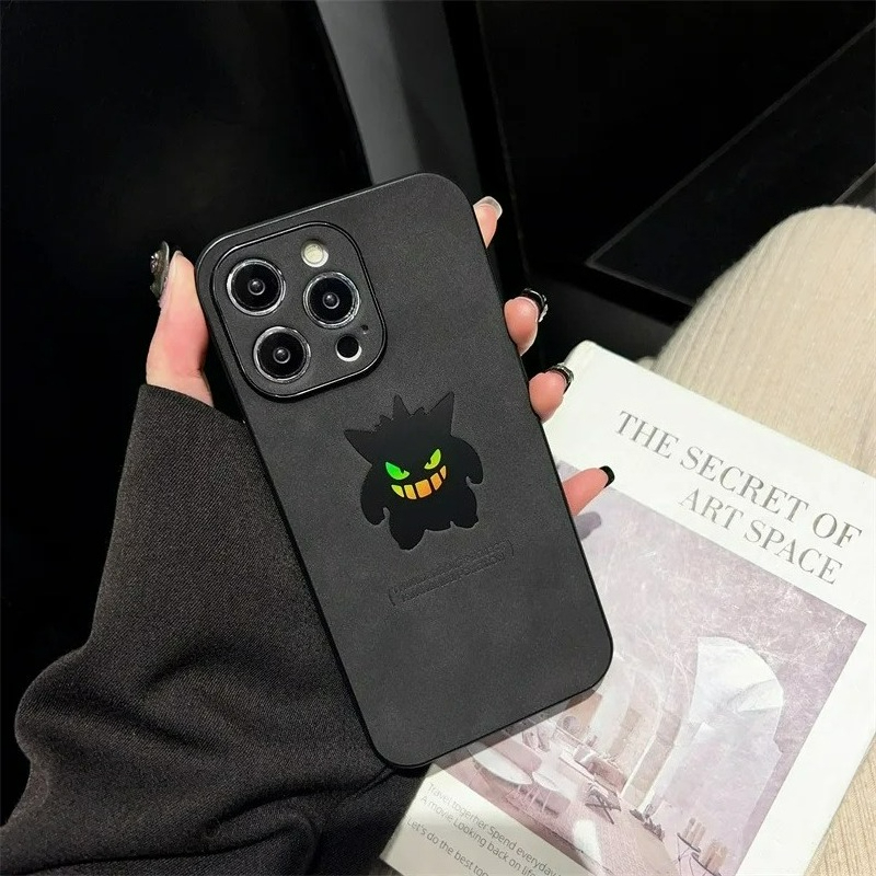 Cartoon Anime Gengar Leather T - đánh giá và giá Apple Iphone 15 Pro Max