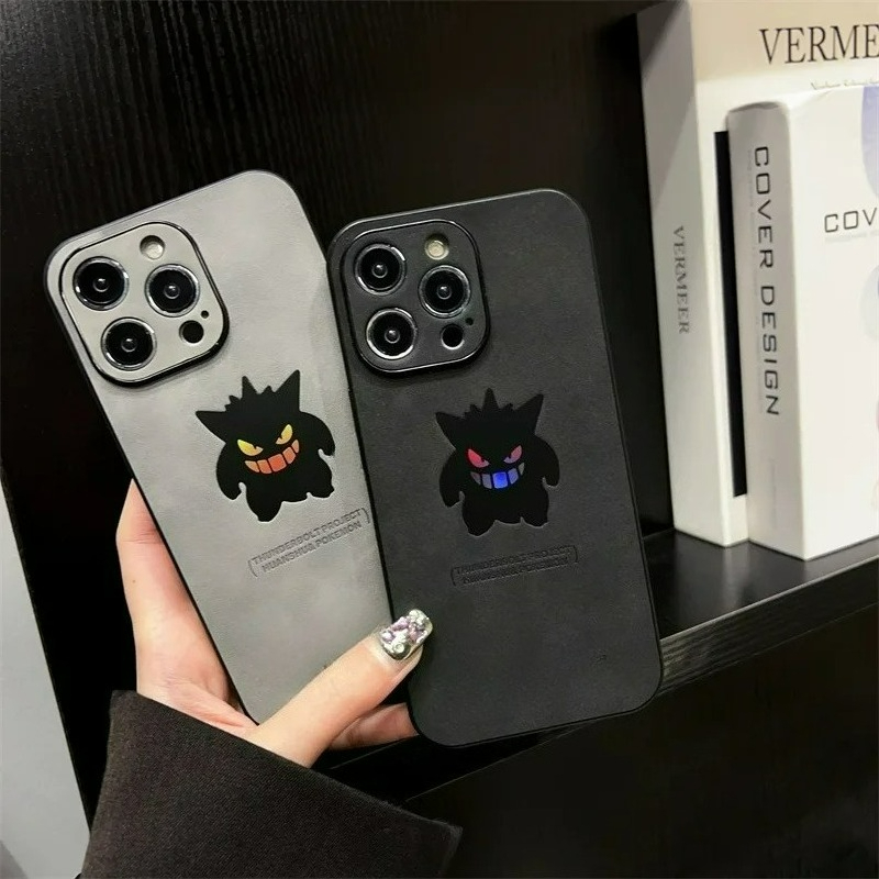 Cartoon Anime Gengar Leather T - đánh giá và giá Apple Iphone 15 Pro Max