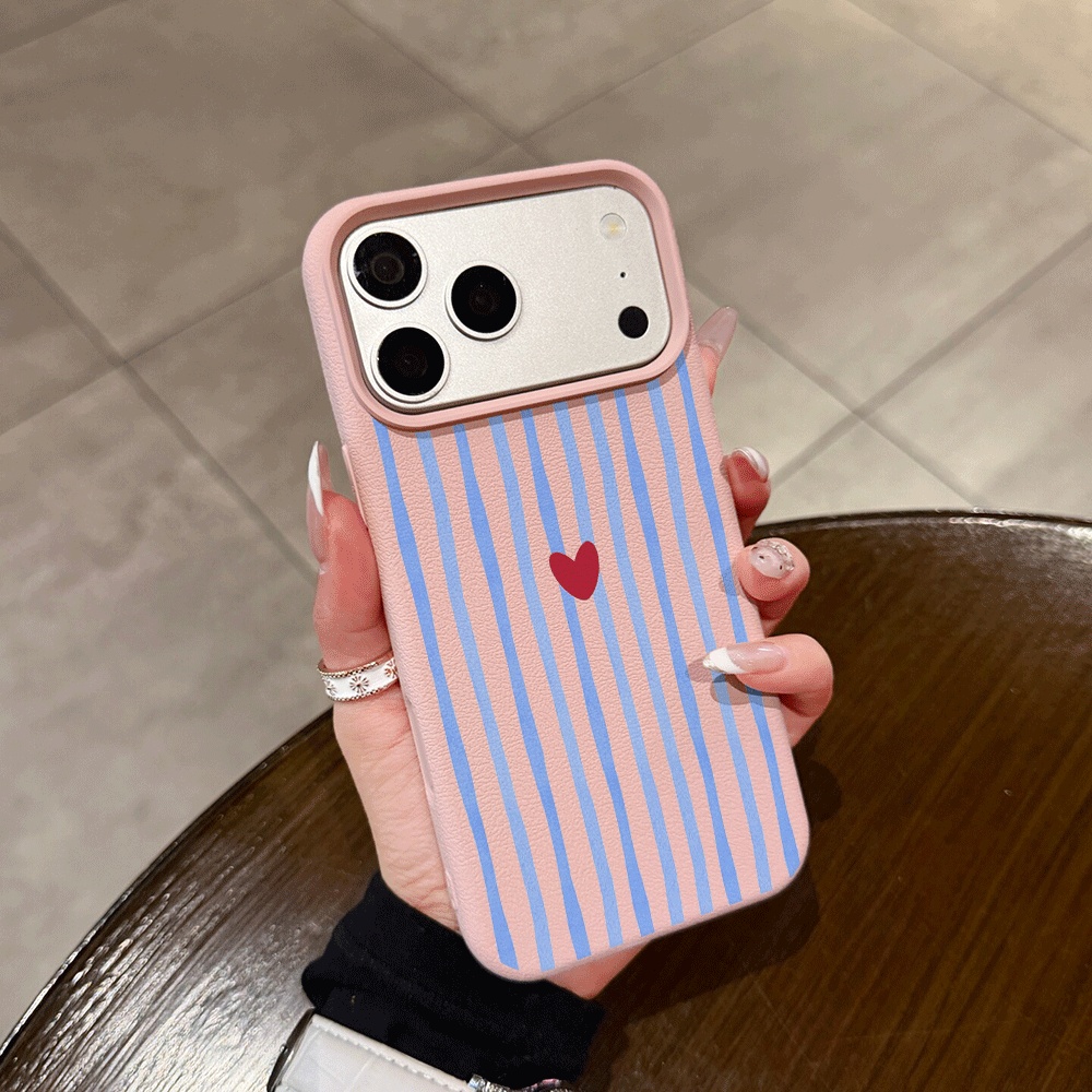 Vertical Stripes Hearts Phone  - đánh giá và giá Apple Iphone 15 Pro Max