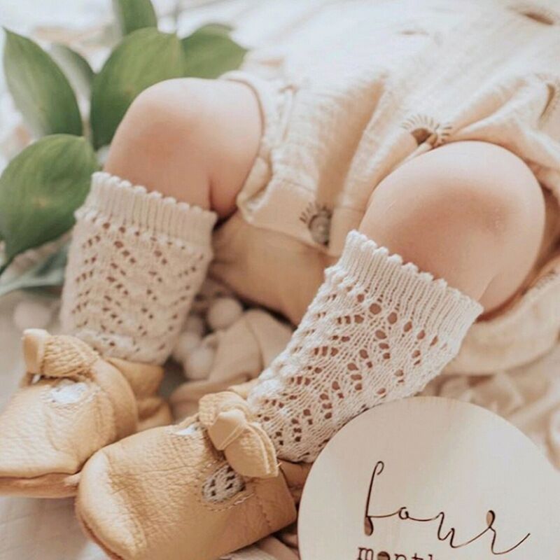Tất Trẻ Em Cho Bé Gái Cotton D - đánh giá và giá Baby Sock Oximeter