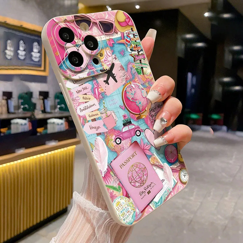 Travel Plane Printed Matte Ant - đánh giá và giá Apple Iphone 15