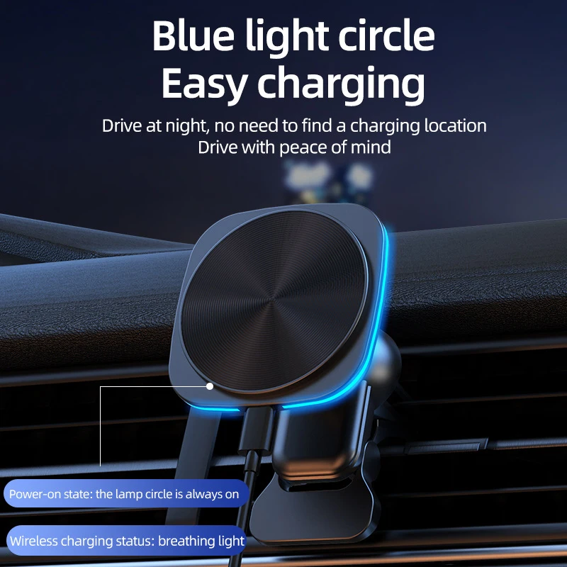 Magnetic Car Wireless Charger  - đánh giá và giá Apple Iphone 15