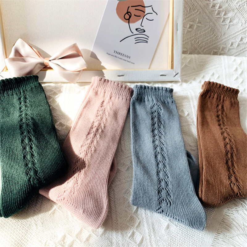 Soft Cute Kids Knee High Socks - đánh giá và giá Baby Sock Oximeter