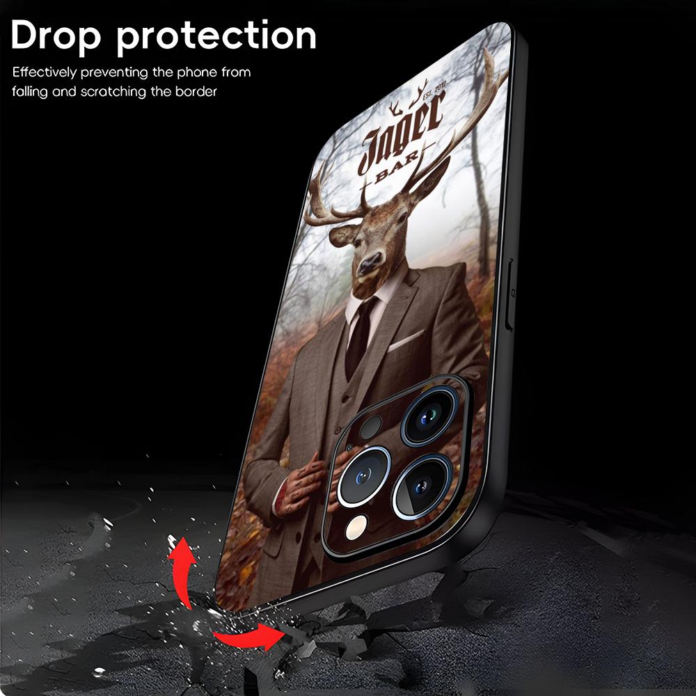 J-Jager-meisters logo Phone Ca - đánh giá và giá Apple Iphone 15 Pro Max