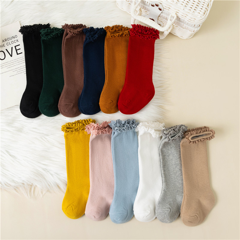 Winter Autumn Baby Girls Ruffl - đánh giá và giá Baby Sock Oximeter