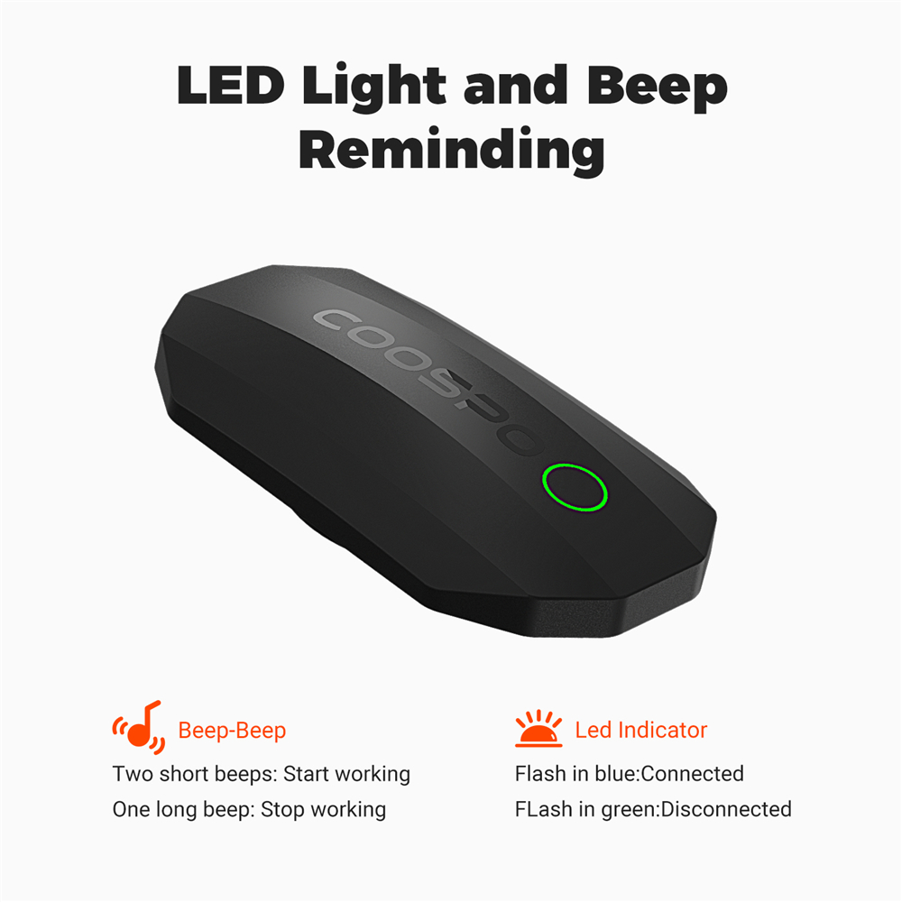 CooSpo H808S Cảm Biến Nhịp Tim - đánh giá và giá Breath Rate Monitor