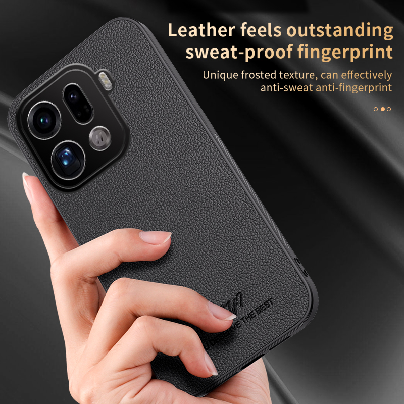 Luxury Built-in Magnet Leather - đánh giá và giá Oppo Find X8