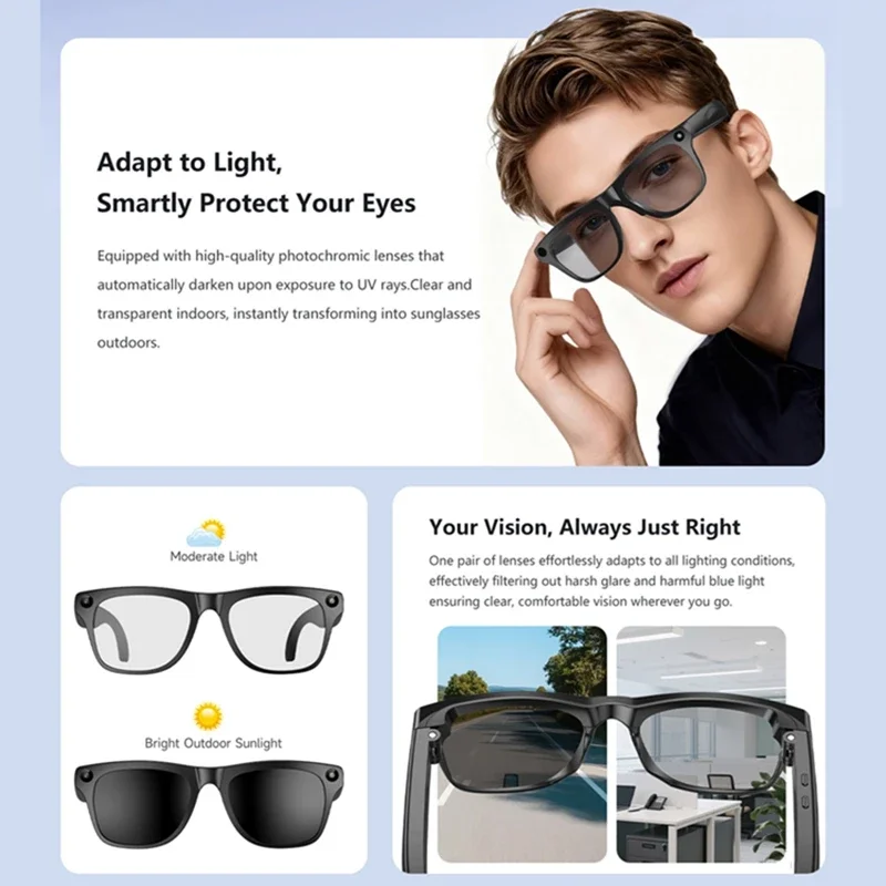 Lenovo AI Smart Glasses 8K HD  - đánh giá và giá Smart Glasses Lens