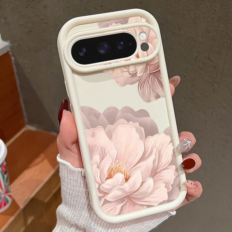 Pink Flowers Patterned Soft TP - đánh giá và giá Google Pixel 8A