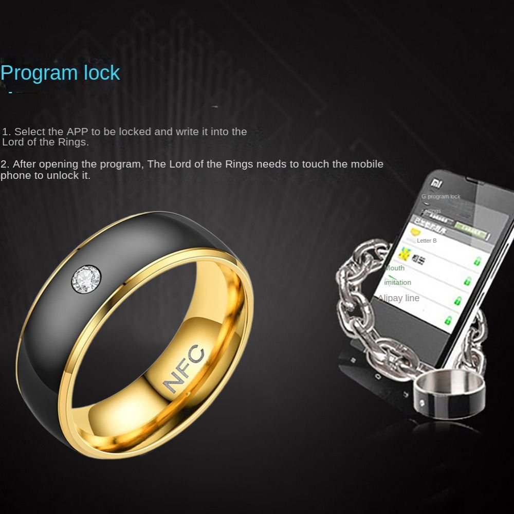 Stainless Steel NFC Smart Ring - đánh giá và giá Smart Ring Nfc Pay