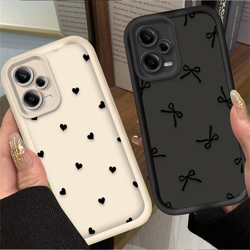 Black Love Heart Bowknot Phone - đánh giá và giá Xiaomi Redmi Note 13